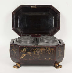 Chinese Export Tea Caddy