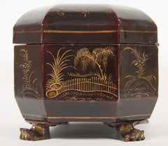 Chinese Export Tea Caddy