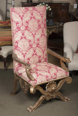 William Kent Style High Back Armchair