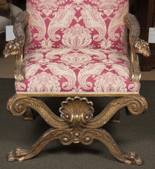 William Kent Style High Back Armchair