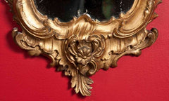 Pair of Gilt Florentine Mirrors