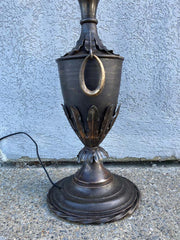 19th Century French Neoclassical Style Urn Form Steel Lamp