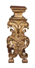 Italian Carved Gilt Wood Bust Stand