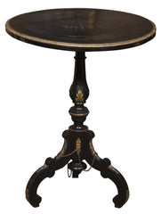 Boulle Style Tripod Table