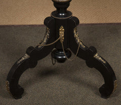 Boulle Style Tripod Table