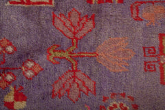 A Large Vibrantly Colored Samarkand Carpet