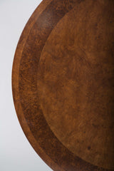 William IV Burr Ash & Brown Oak Center Table