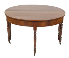 Pennsylvania Sheraton Cherry Wood Oval Table