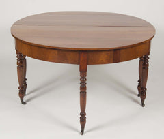 Pennsylvania Sheraton Cherry Wood Oval Table