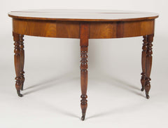 Pennsylvania Sheraton Cherry Wood Oval Table