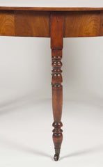 Pennsylvania Sheraton Cherry Wood Oval Table