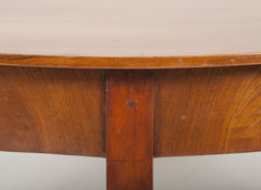 Pennsylvania Sheraton Cherry Wood Oval Table