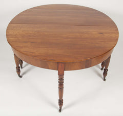 Pennsylvania Sheraton Cherry Wood Oval Table