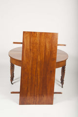 Pennsylvania Sheraton Cherry Wood Oval Table