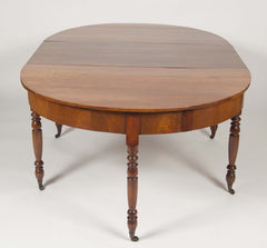 Pennsylvania Sheraton Cherry Wood Oval Table