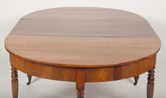 Pennsylvania Sheraton Cherry Wood Oval Table