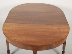 Pennsylvania Sheraton Cherry Wood Oval Table