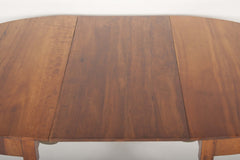 Pennsylvania Sheraton Cherry Wood Oval Table