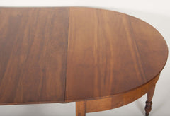 Pennsylvania Sheraton Cherry Wood Oval Table