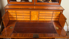 Rare Near Pair of Regency Bookcases