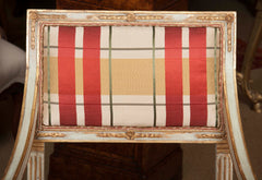 Italian 18th Century NeoClassical Painted Armchair