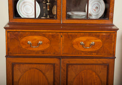 Rare Near Pair of Regency Bookcases