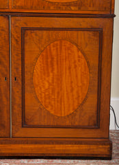 Rare Near Pair of Regency Bookcases