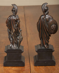 Pair of Italian Bronze Figures of Mars & Minerva by Bartoli