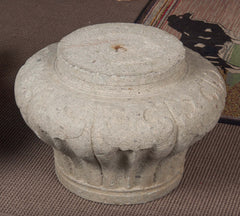 Pair of 19th Century Cast Stone Column Bases