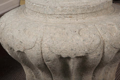 Pair of 19th Century Cast Stone Column Bases