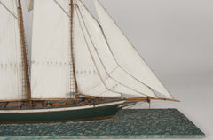 Waterline Model of a 4 Masted Schooner