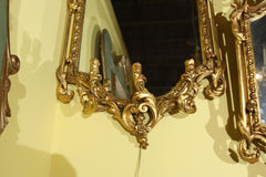 Carved Rococo Style Mirrors