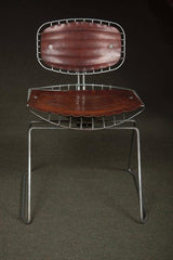 Set of Eight Beaubourg Chairs Designed by Michel Cadestin and Georges Laurent