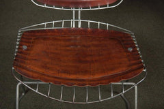 Set of Eight Beaubourg Chairs Designed by Michel Cadestin and Georges Laurent