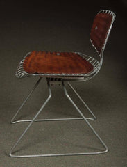 Set of Eight Beaubourg Chairs Designed by Michel Cadestin and Georges Laurent