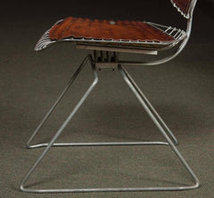Set of Eight Beaubourg Chairs Designed by Michel Cadestin and Georges Laurent