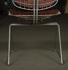 Set of Eight Beaubourg Chairs Designed by Michel Cadestin and Georges Laurent