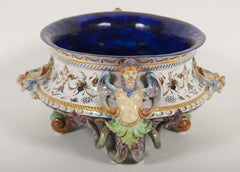 Polychrome Majolica Vessel by Ginori