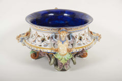 Polychrome Majolica Vessel by Ginori