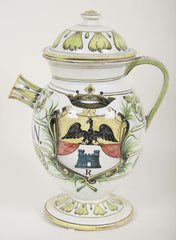 Pair of Majolica Apothecary Jars