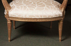 Pair of Louis XVI Style Fauteuils