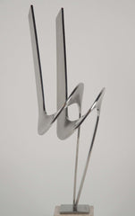 Steel Sculpture by Charles Huntington