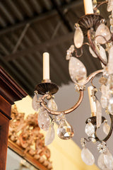Rock Crystal Chandelier by Bagues
