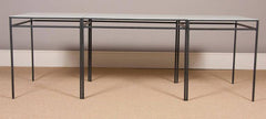 Van Keppel-Green Dining Table with a Pair of Adjoining Console Tables