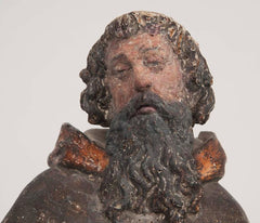 Italian 16th Century Carving of a Male Saint