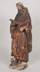 Italian 16th Century Carving of a Male Saint