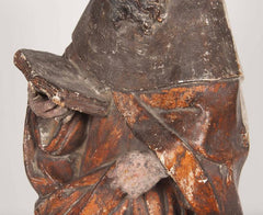 Italian 16th Century Carving of a Male Saint