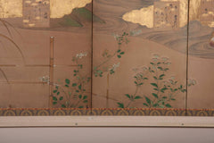 Beautiful Japanese Six-Panel Screen