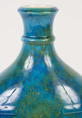 Pair of Turquoise Sevres Vases