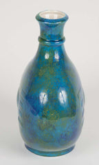 Pair of Turquoise Sevres Vases